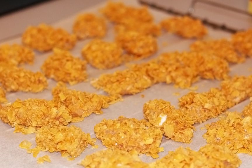 Nuggets De Poulet Au Four Mamscarlett