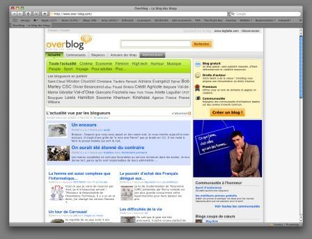 Nouveau Portail OverBlog