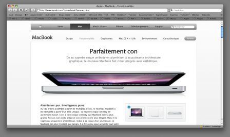 macbook parfaitement con