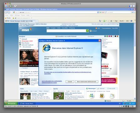 IE8 accélère Internet