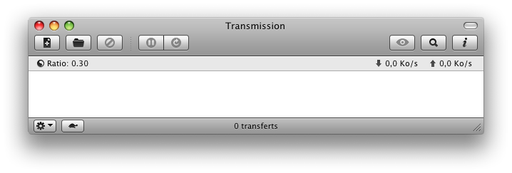 Transmission vide