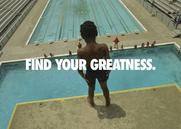 profesor Enumerar Murciélago Nike Launches "Find Your Greatness" Campaign - Saladini
