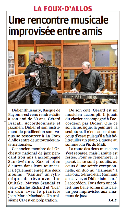 Annonce rencontre la presse