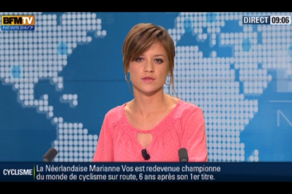 [2012 09 23] CELINE PITELET BFM TV WEEKEND PREMIERE EDITION 09H00