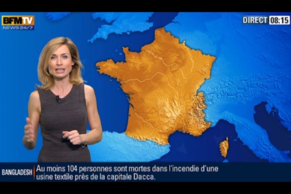 2012 11 25 Sandra Larue Bfm Tv La Meteo 08h15 Vuesalatele Overblog Com