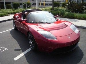 Tesla Roadster.Imagen de la wikipedia Tesla Roadster.Imagen de la wikipedia