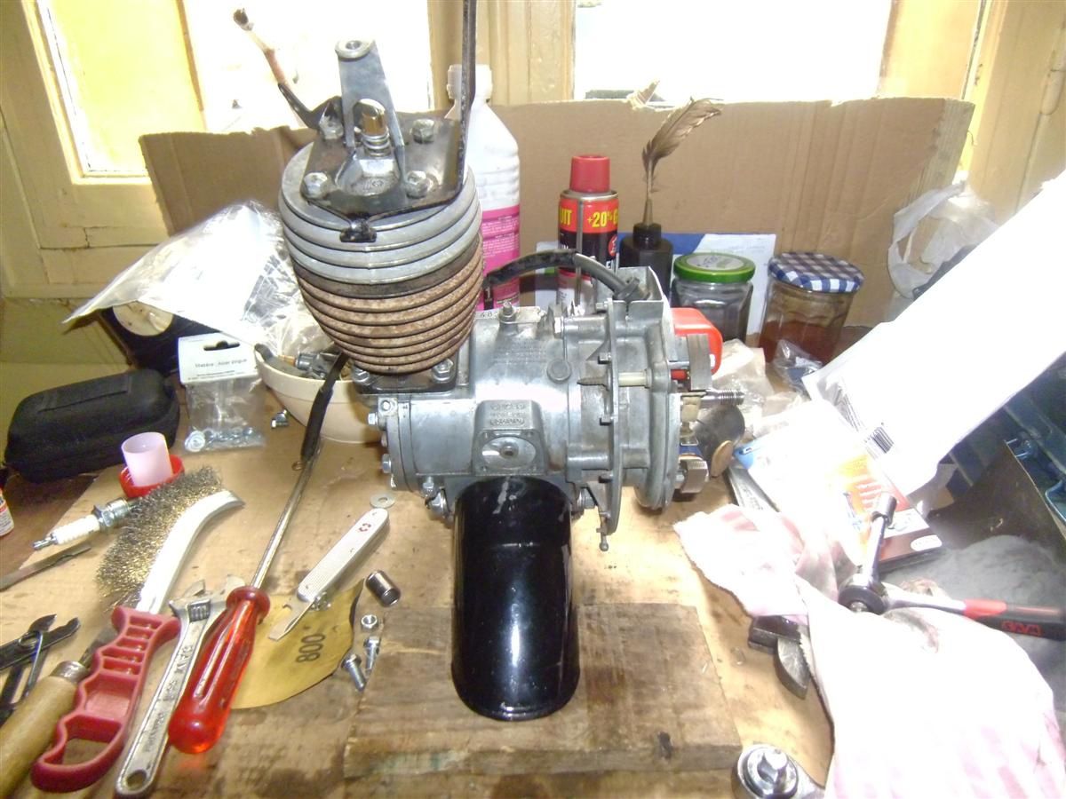 demontage moteur solex 1400