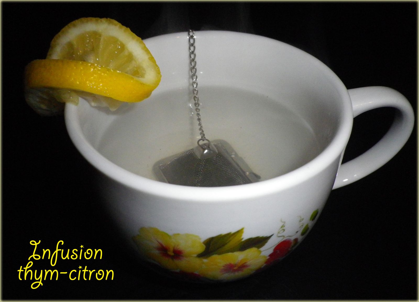 Infusion thym-citron - Perrine cuisine
