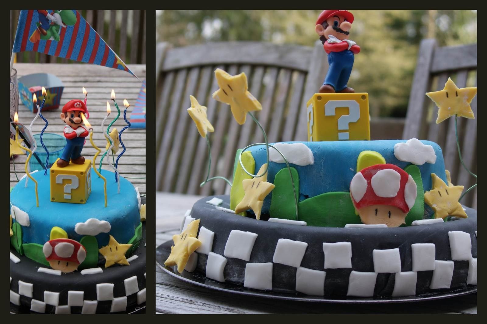 Gâteau d'anniversaire personnalisé Mario : pour les petits comme