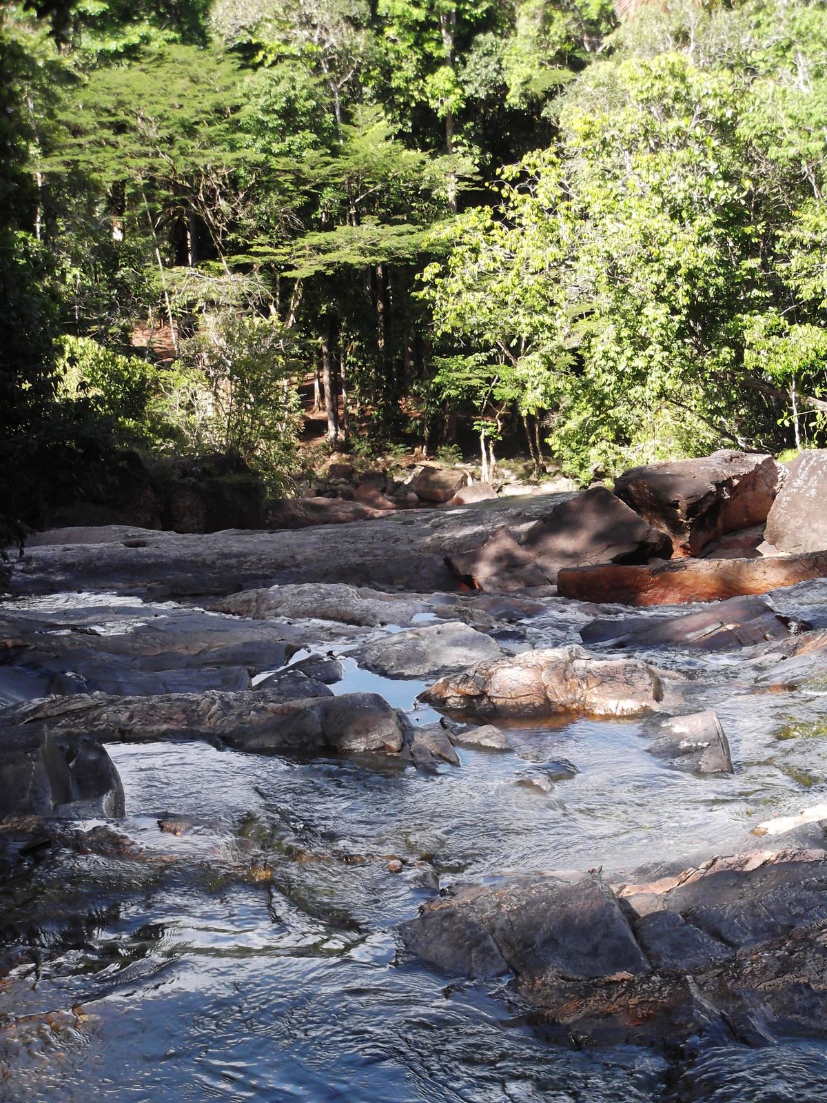 Les Chutes Voltaire Nous trois en Guyane...