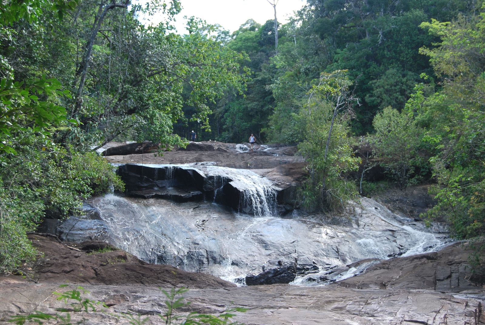 Les Chutes Voltaire Nous trois en Guyane...