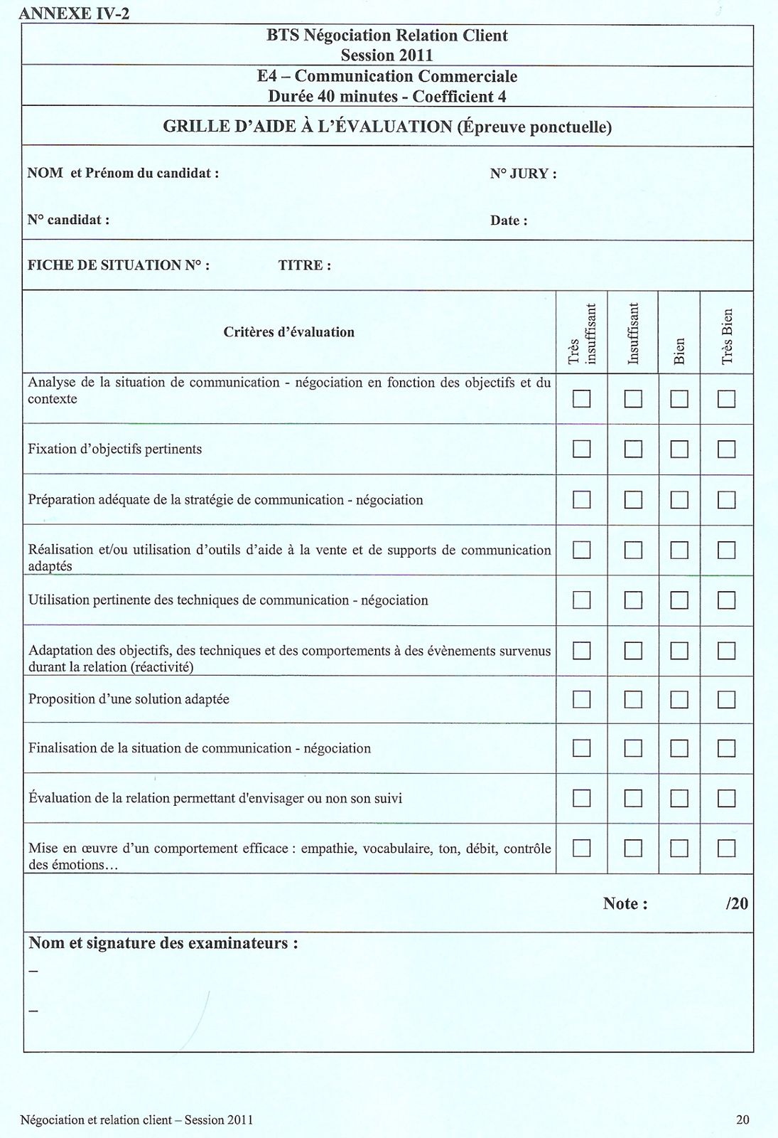Entretien Annuel Grille D'evaluation Mod 2676 listes des fichiers et notices 