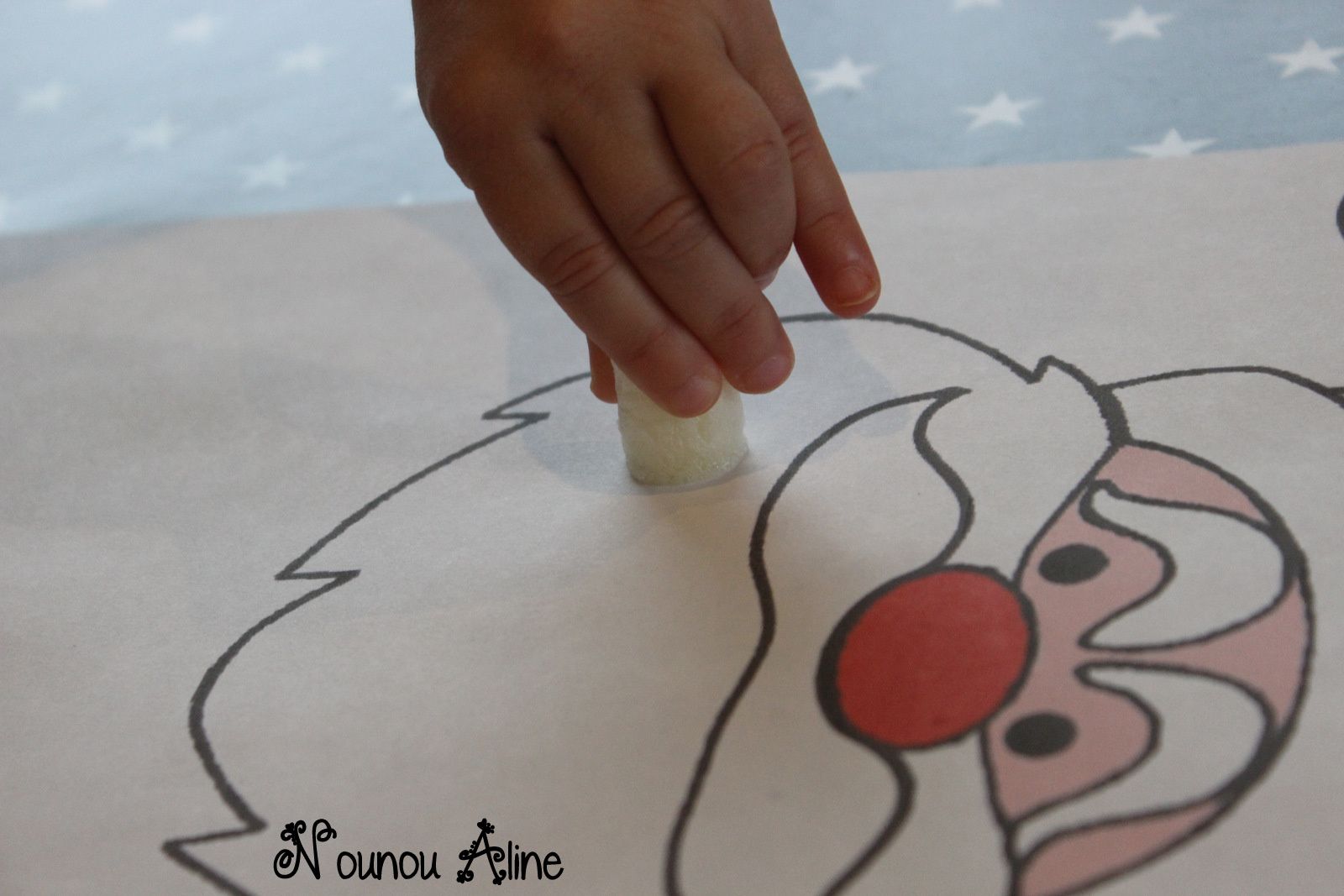 Un p¨re noel en playmais