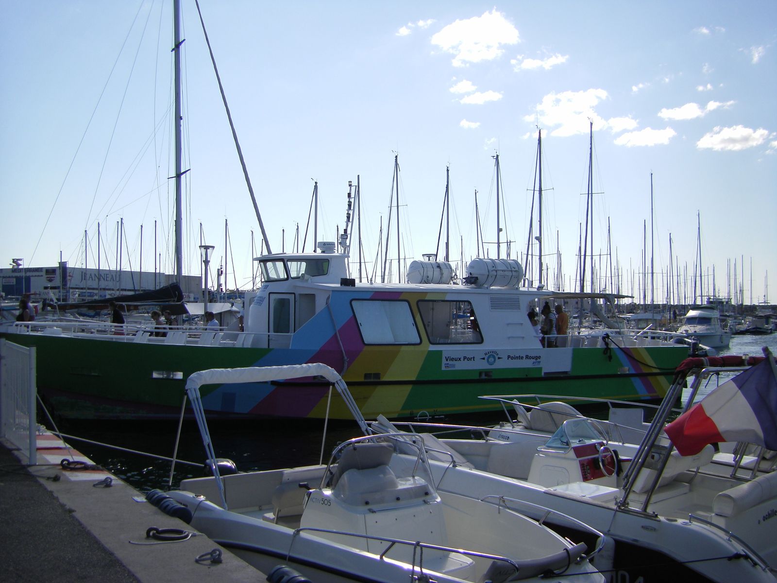 Navette maritime, Vieux Port, pointe rouge Vues de Marseille