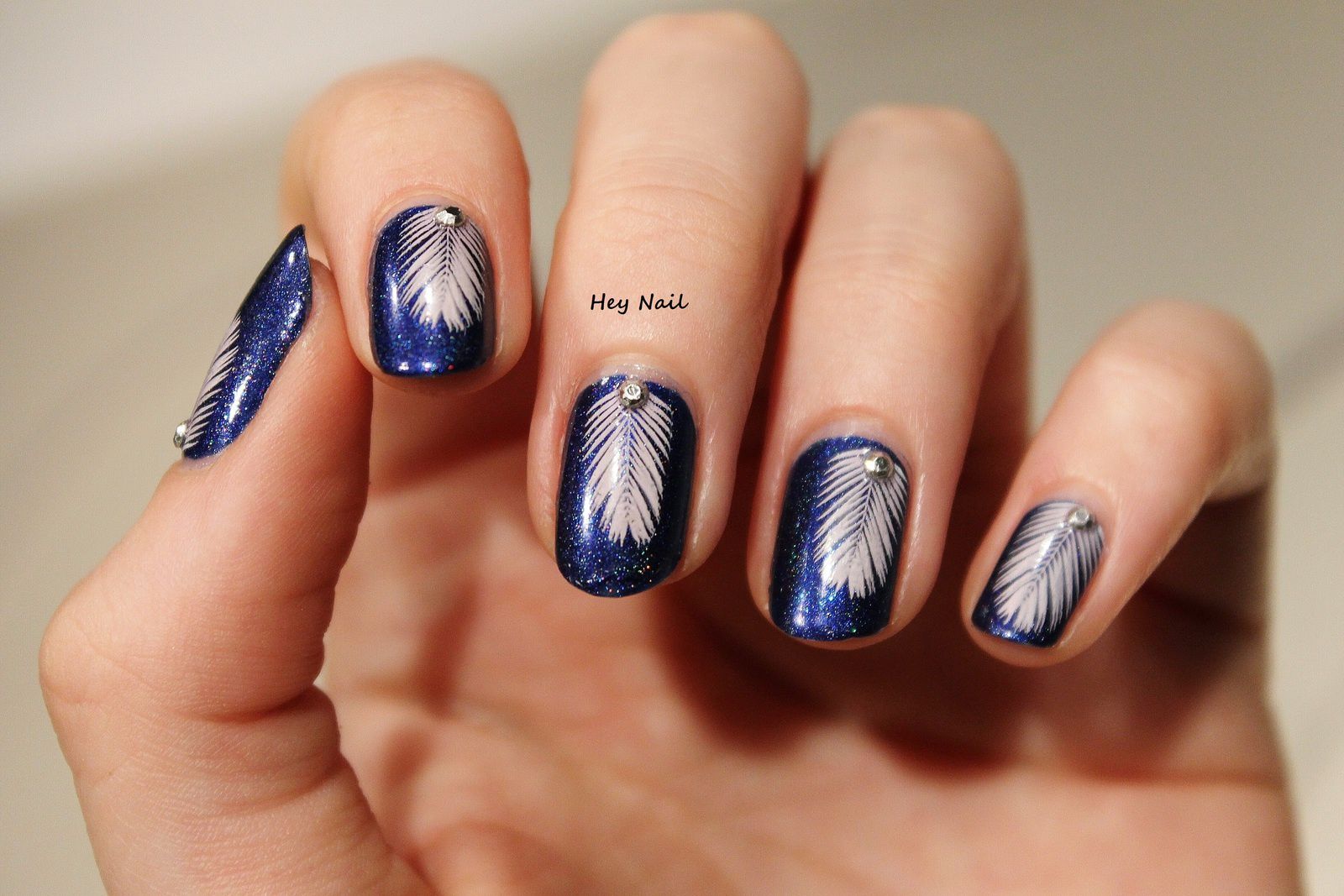 Stamping Plumes - Hey Nail - Ongles & Maquillages