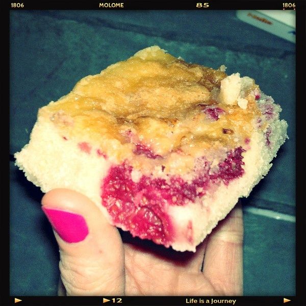 Gateau Au Yaourt Et Aux Framboises