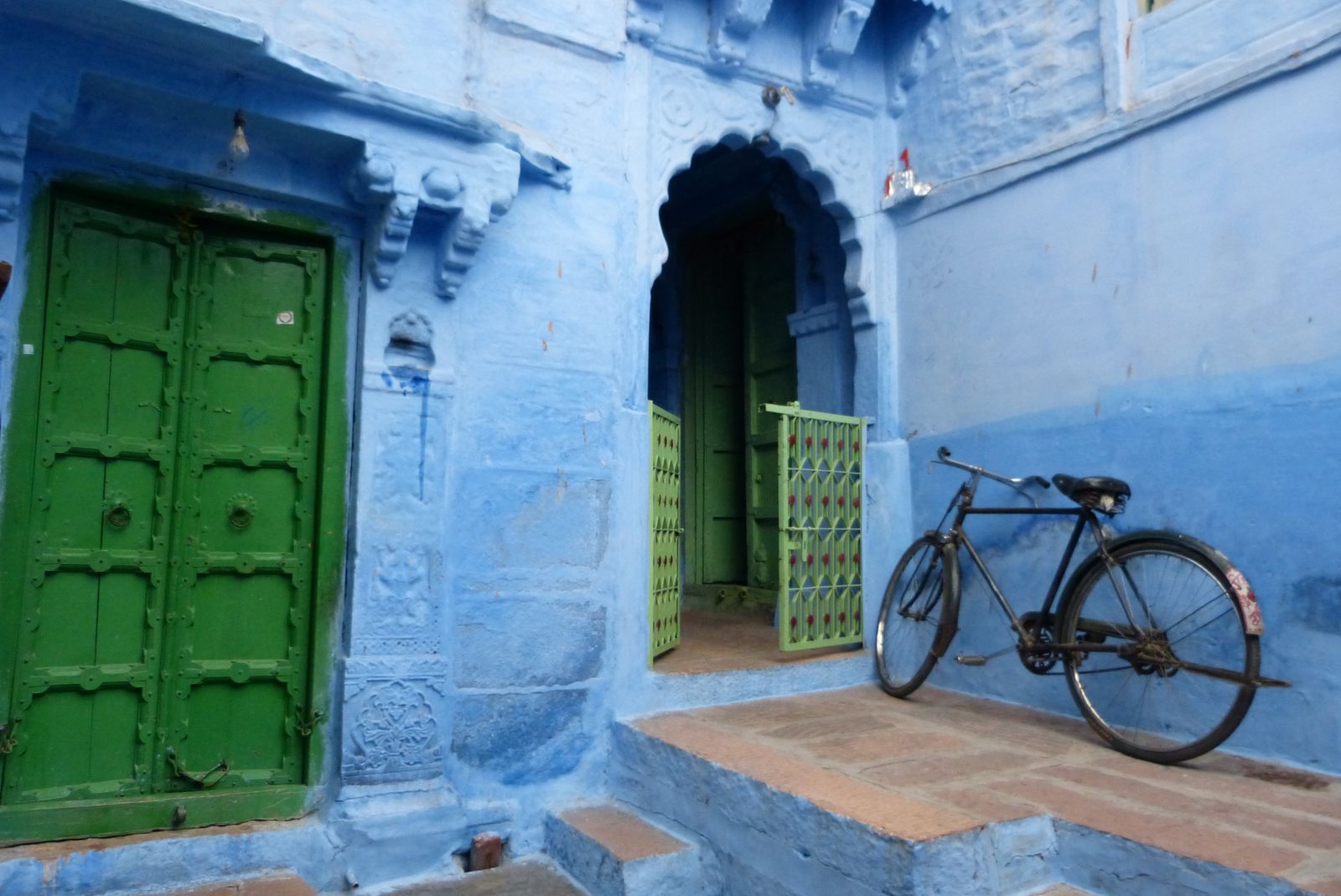 Johdpur : après la ville rose (Jaipur) et la ville jaune (Jaisalmer) : la ville bleue !