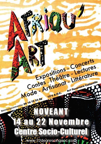 Novéant-sur-Moselle Afriqu'Art du 14 au 22 novembre 2015