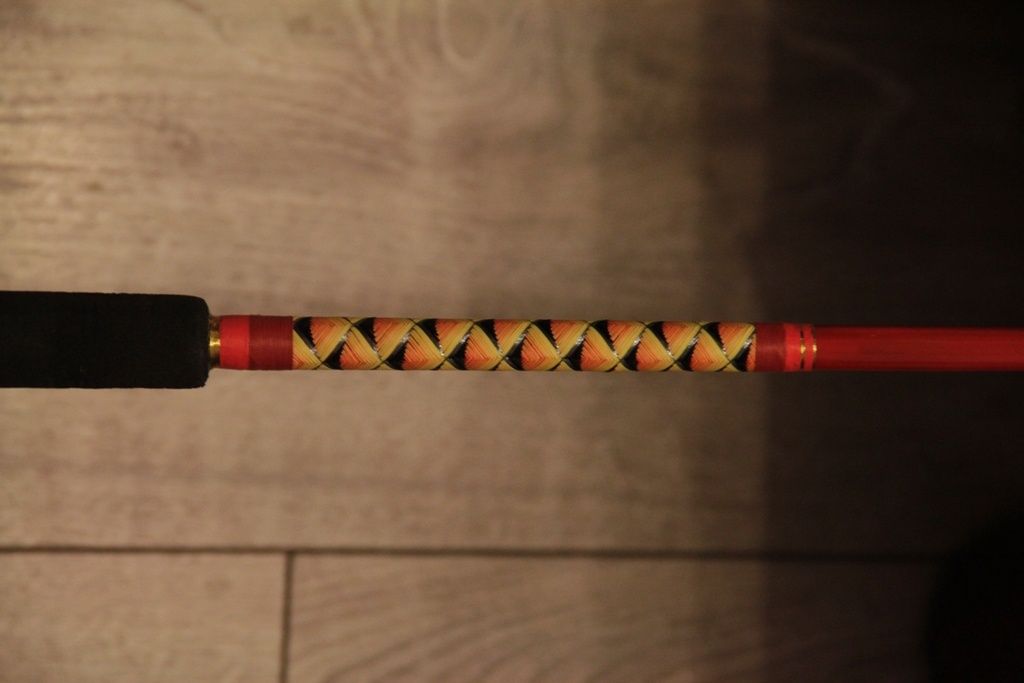 Fish scale Wrap Neo Custom Rods