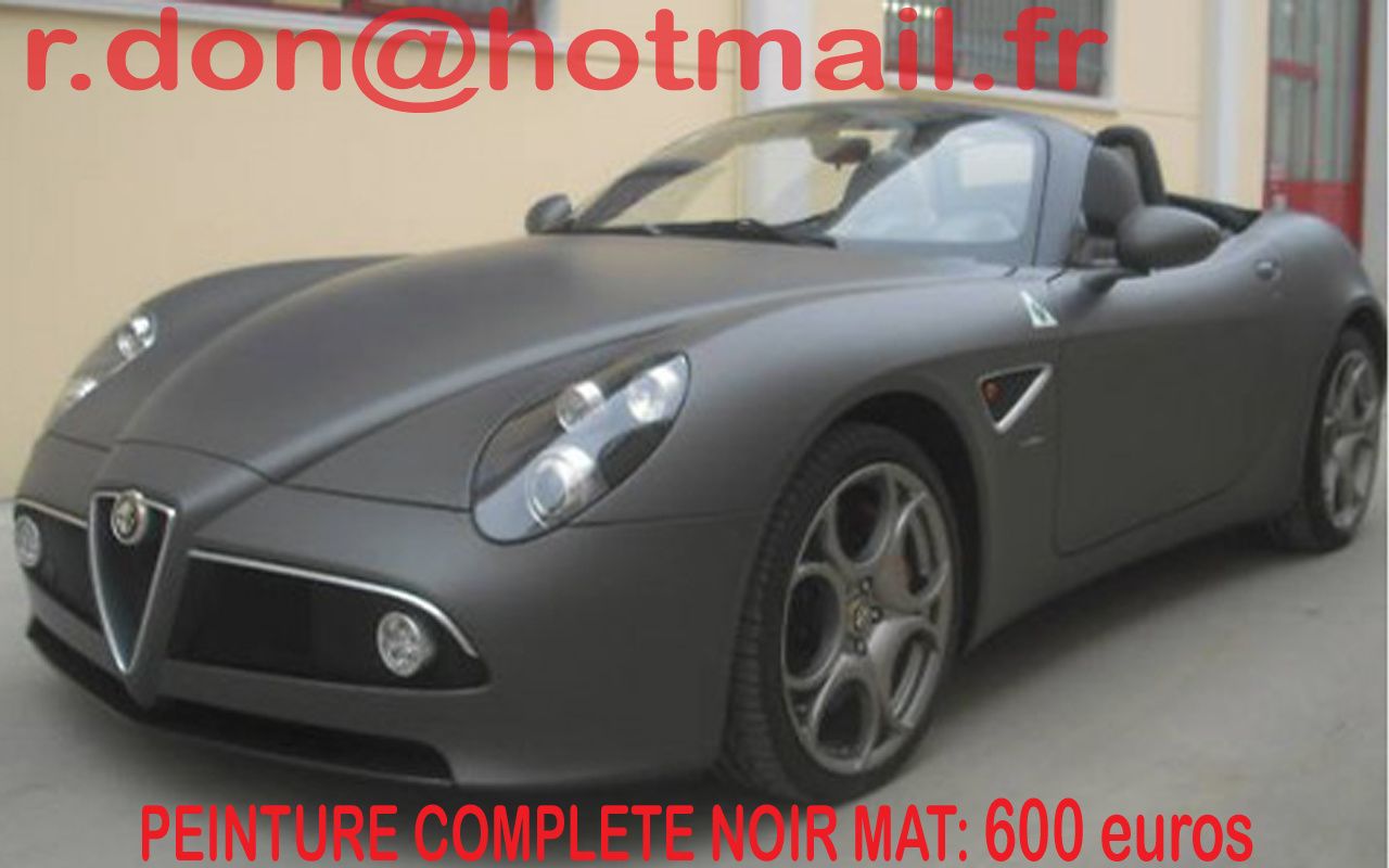 noir mat alfa romeo noir mat peinture covering voiture noir mat alfa romeo noir mat peinture covering voiture