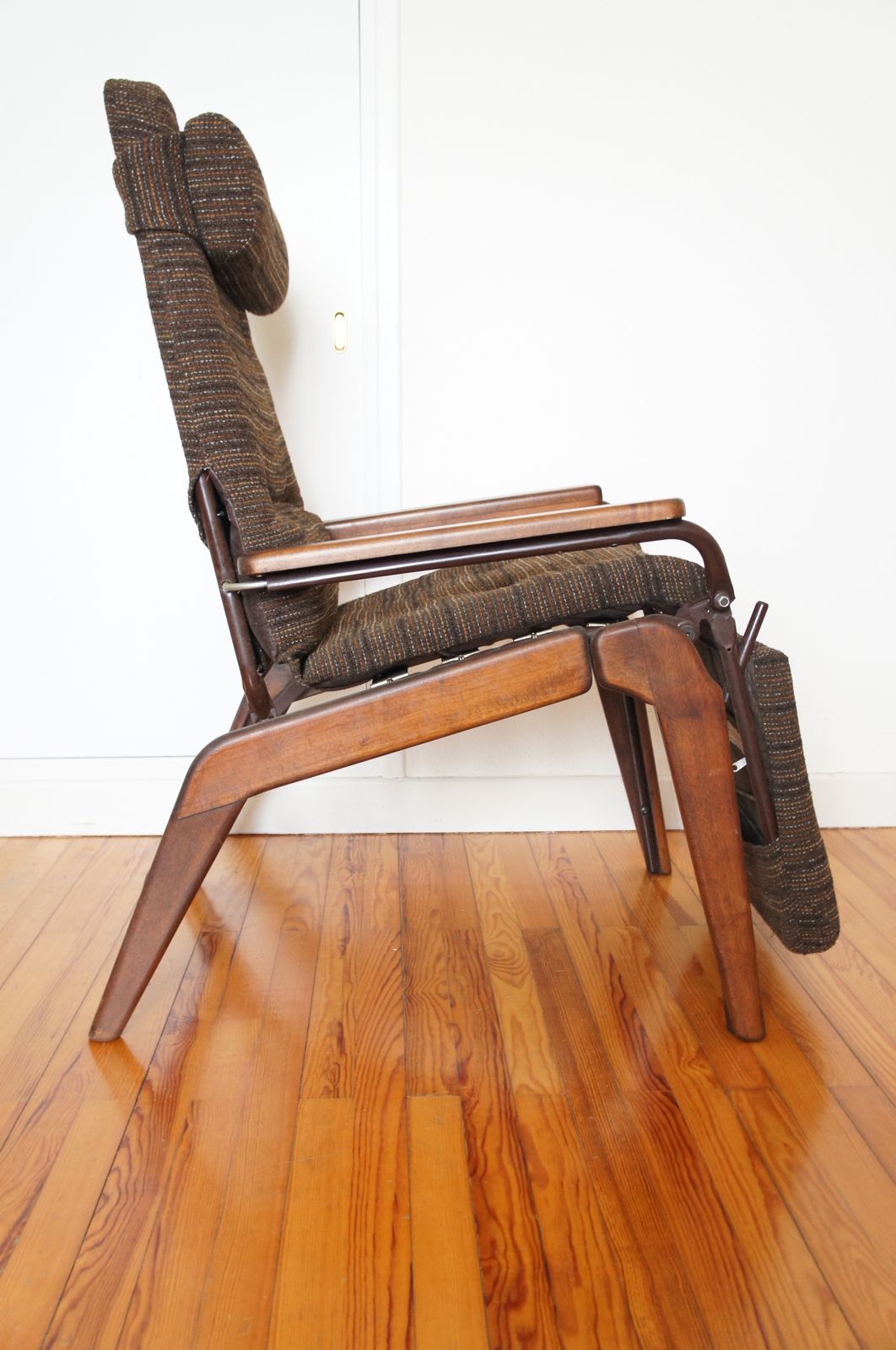 Vendu fauteuil chaise longue vintage rétro lama scandinave