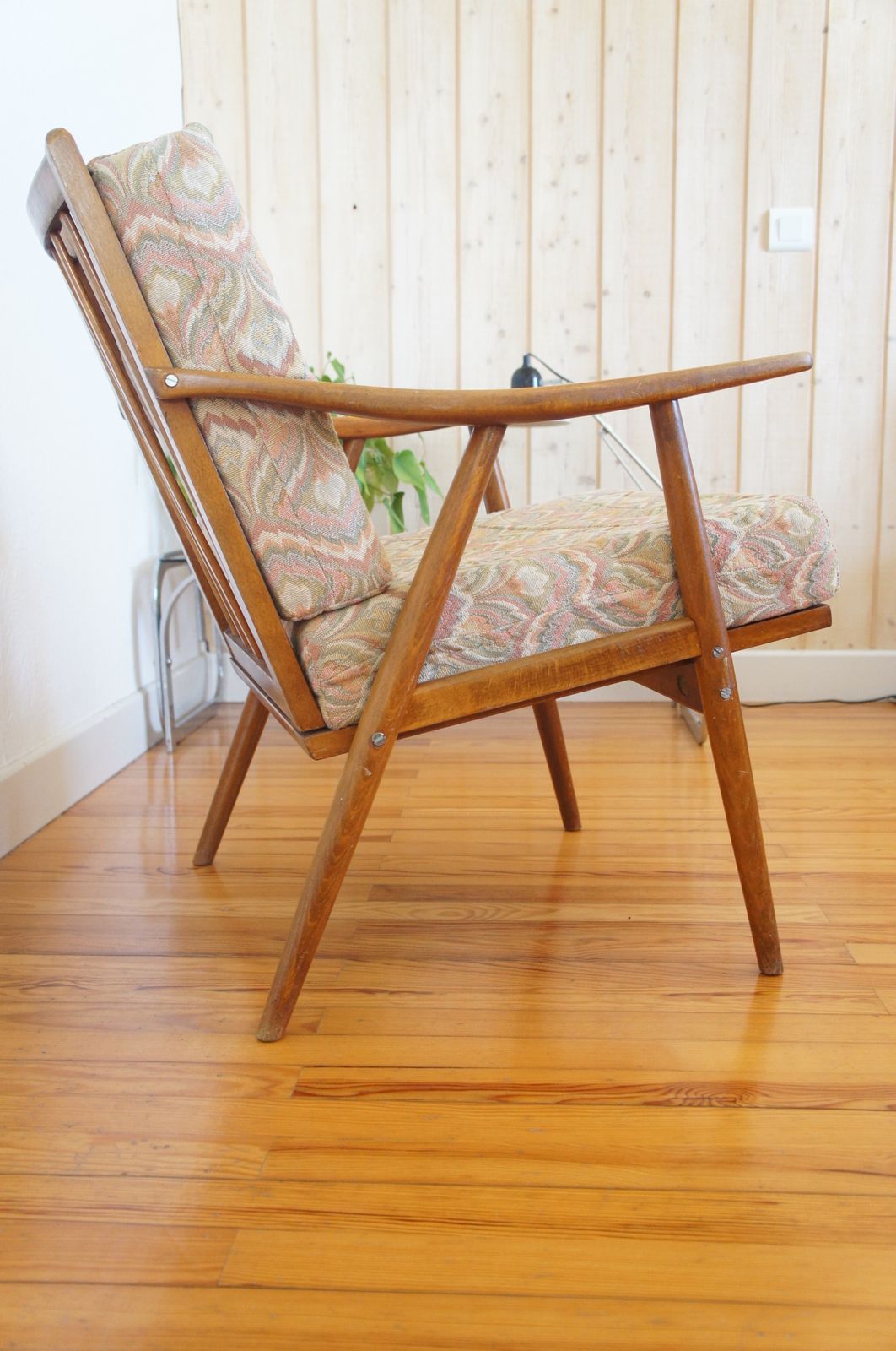 Fauteuil Bois Scandinave : Vendu – Fauteuil scandinave vintage bois chauffeuse danois design Fauteuil Bois Scandinave : Vendu – Fauteuil scandinave vintage bois chauffeuse danois design