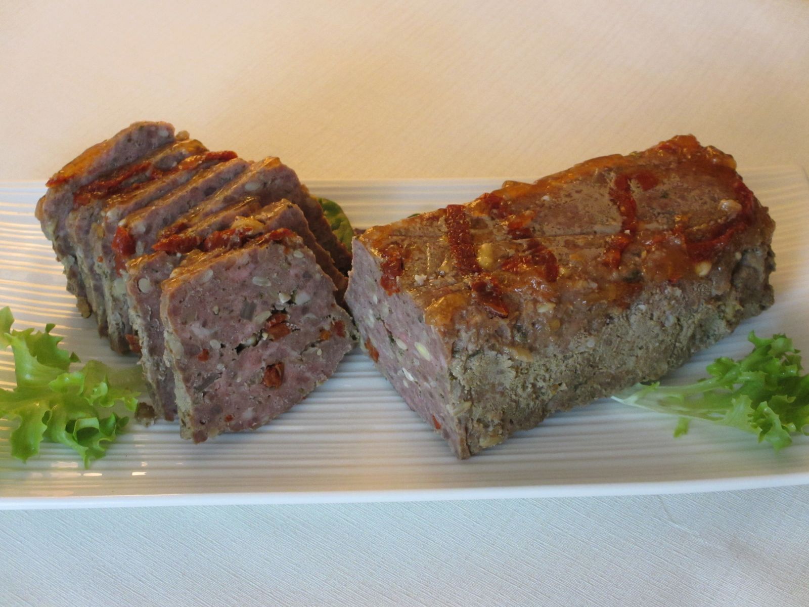 Pâté de viande aux graines et tomates séchées Recettes diététiques et