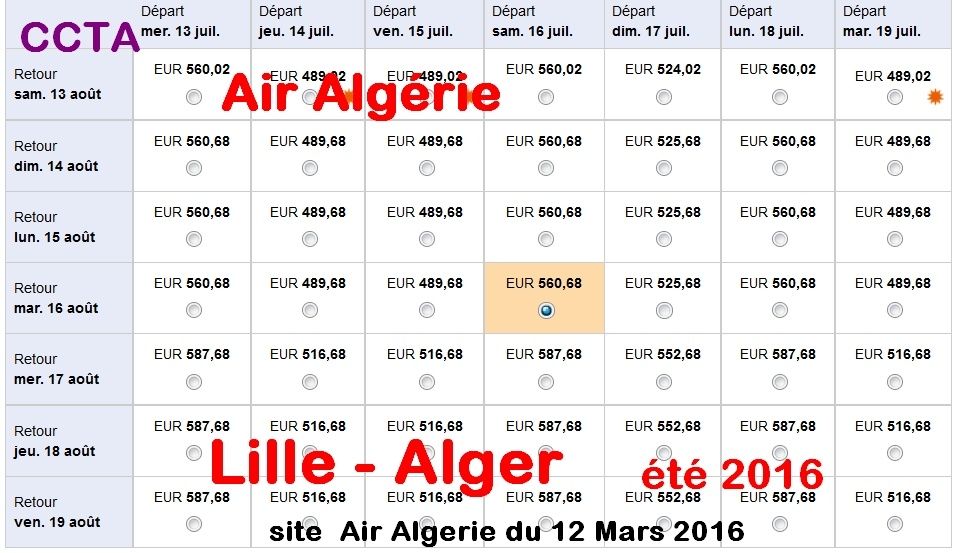 prix billet avion algerie prix billet avion algerie