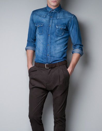 chemise en jean zara homme - style-is-life.overblog.com