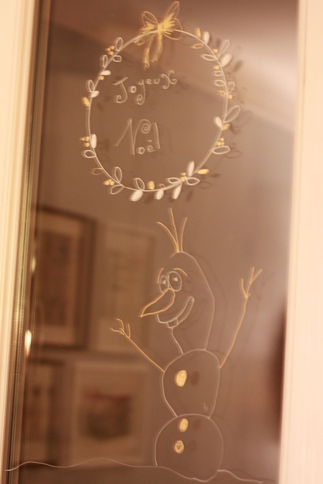 Ambiance de noël phase 2: décoration des fenêtres ...