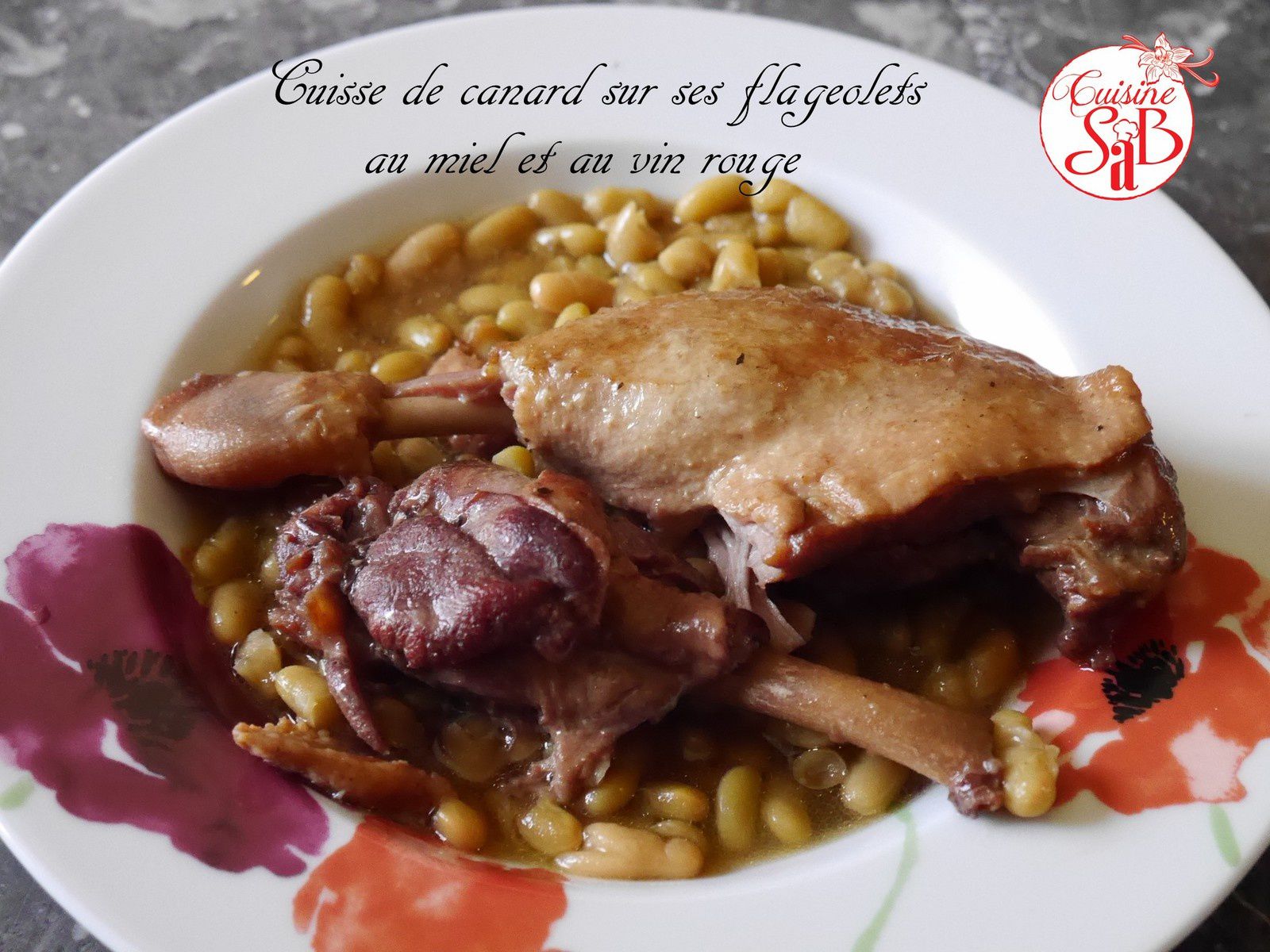 Cuisse De Canard Au Vin Rouge Cookeo Cuisse de canard sur ses flageolets au miel et au vin rouge (au cookéo ou à  la cocotte) - Cuisinesab