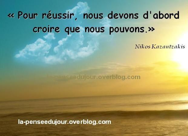 La Pensée Du Jour Votre Blog de Citations, Paroles, de