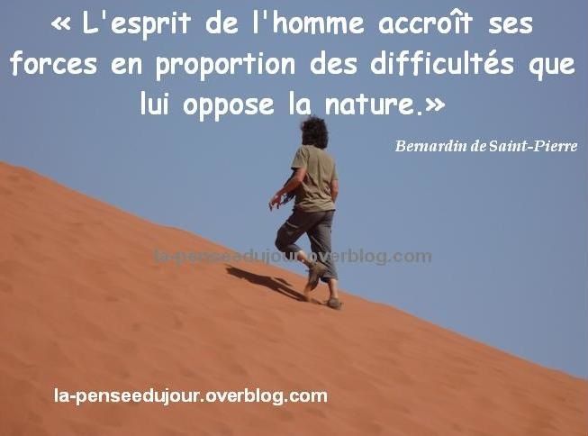 Nos Difficultes Nous Procurent Des Forces La Pensee Du Jour