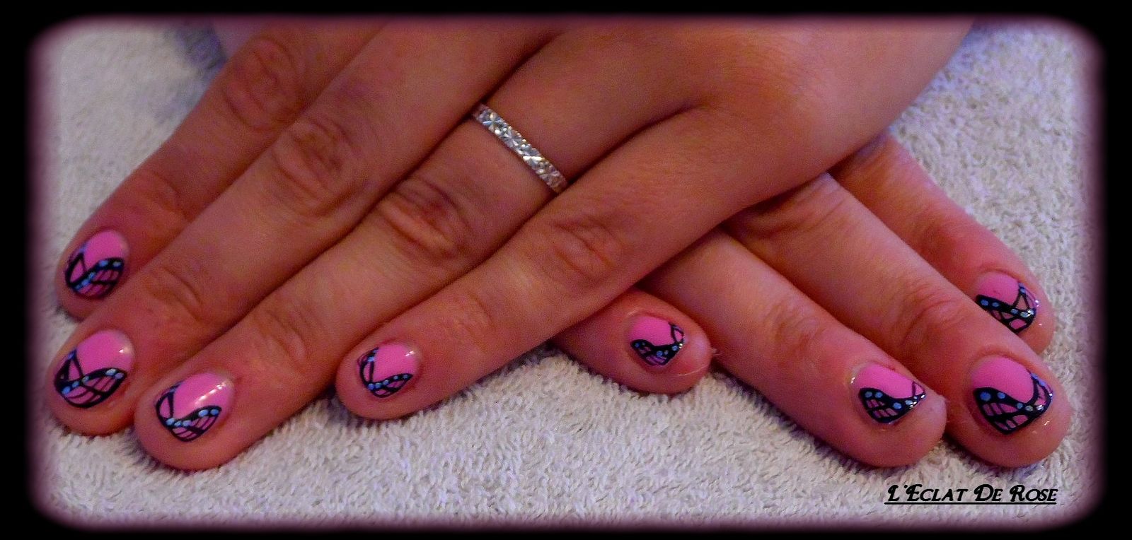 Vernis Semi Permanent Manucure Ongle Très Court Pose vernis semi permanent sur ongles courts - Roxane L'éclat De Rose