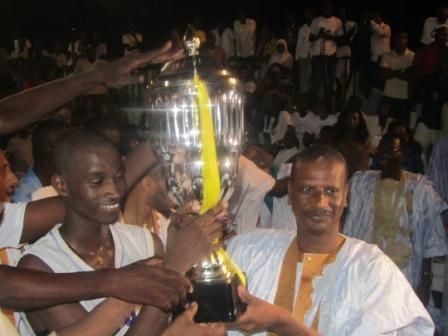 (En battant l'équipe de tasiast 58 à 44, l'équipe Chamama remporte le championnat national de basket. Crédit photo : anonyme)