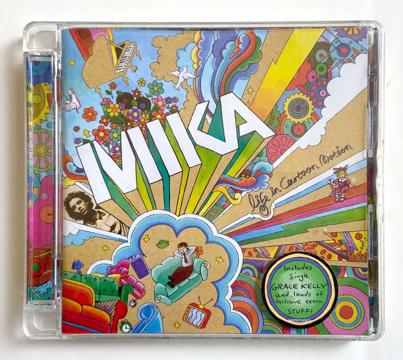 CD « Life in a Cartoon Motion » de Mika 2007 - Petit Studio