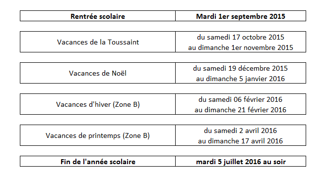 Forum des associations de parents d'élèves: Nouveau rythme scolaire (1/1)
