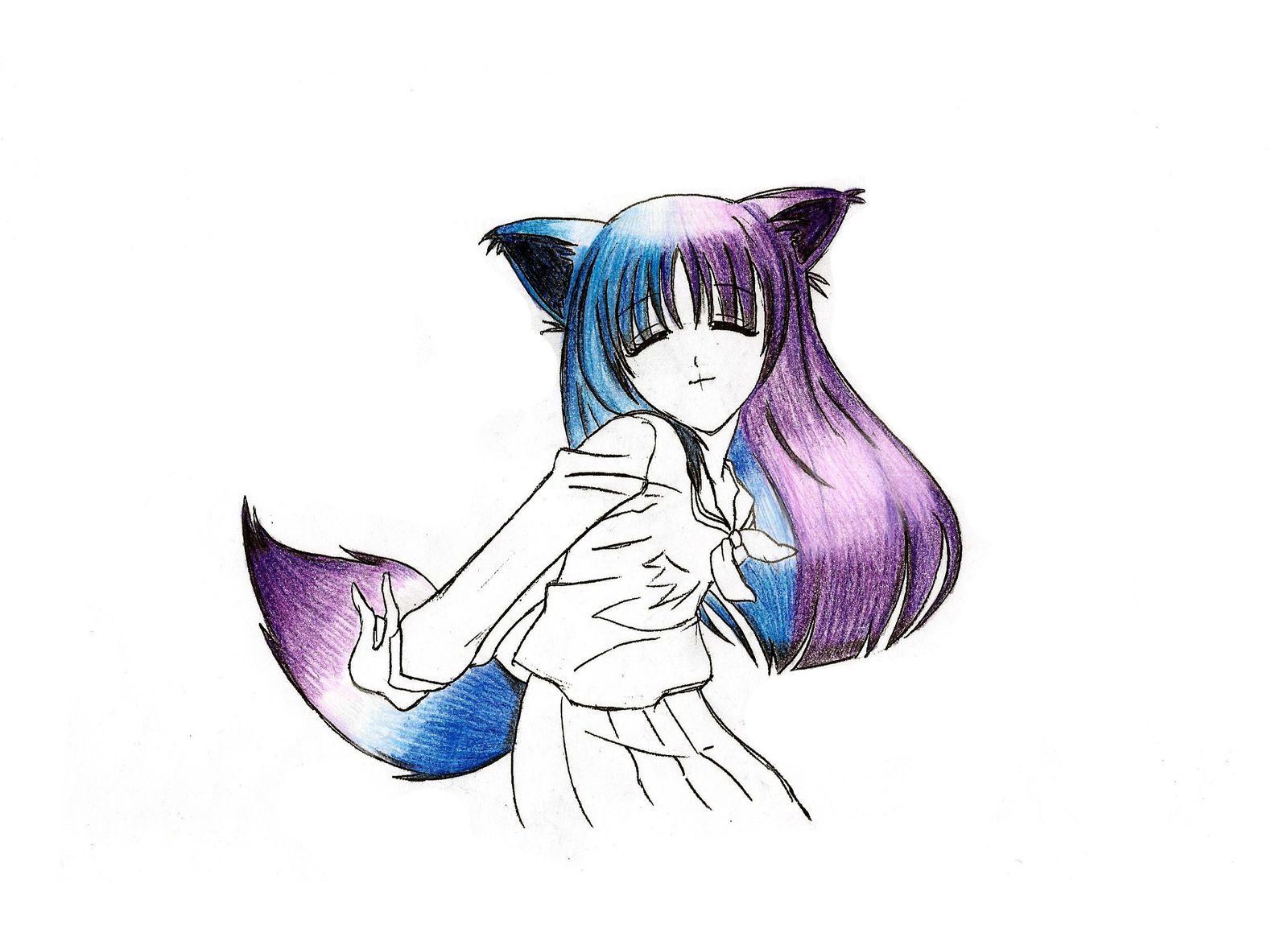 Dessin Crayon De Couleur Manga – Dessin de Manga dessin crayon de couleur manga