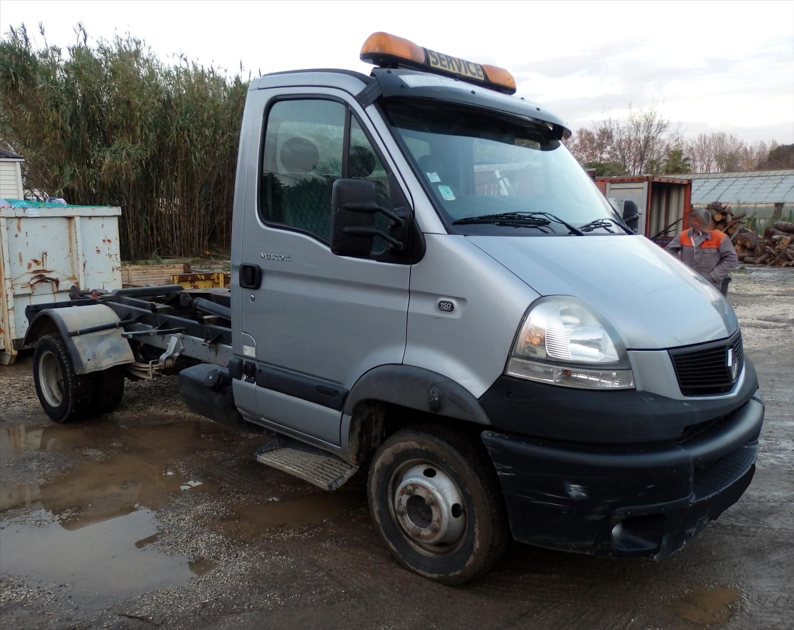 Camion VL 3,5 Ampliroll Renault RVI - TRANS.COMM.13 Pierre BASSAT Machines  BTP TRANSPORT CONSTRUCTION