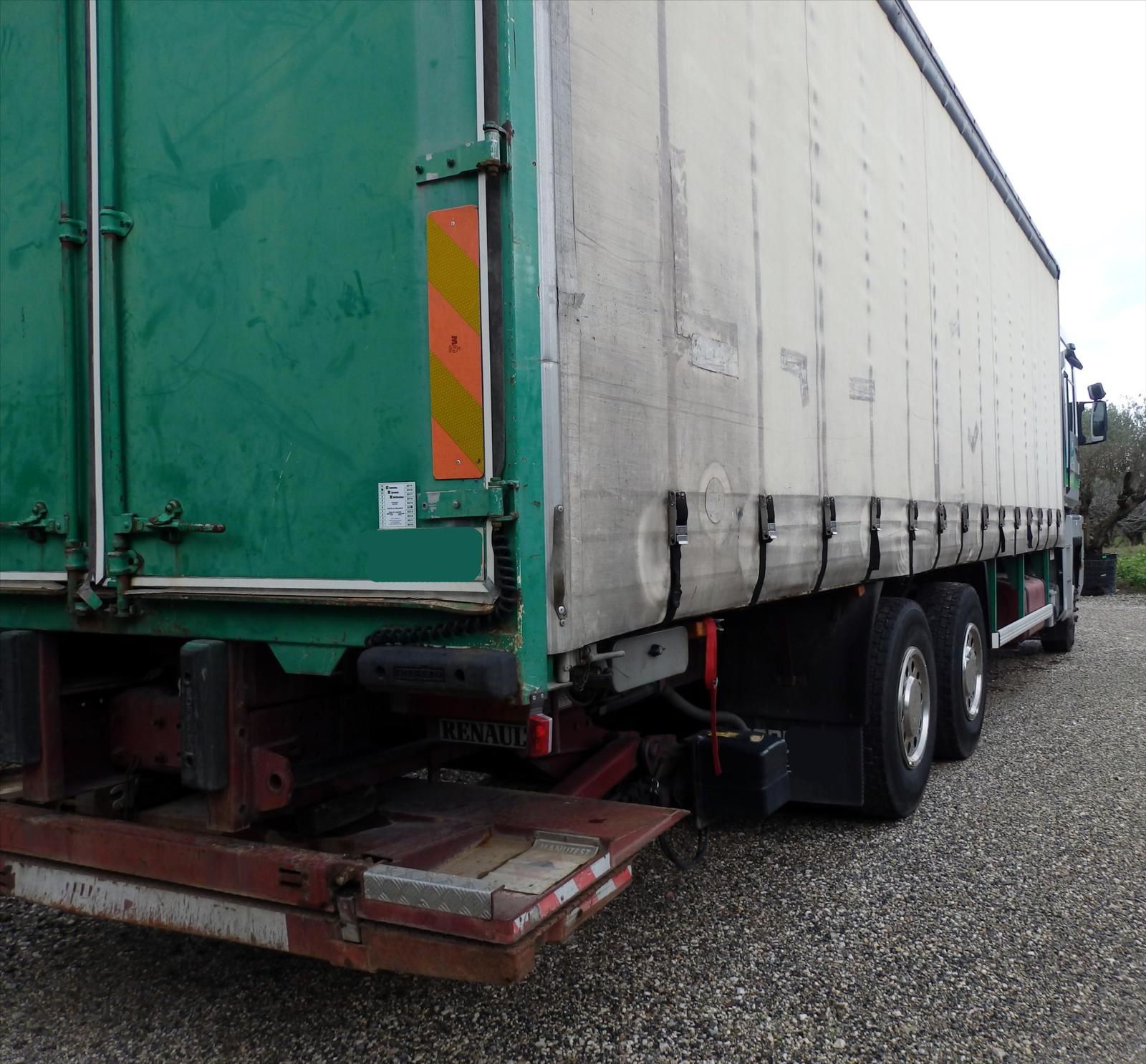 Camion AE 6x2 TOT MAGNUM 390 Porteur Renault RVI - TRANS.COMM.13 Pierre  BASSAT Machines BTP TRANSPORT CONSTRUCTION