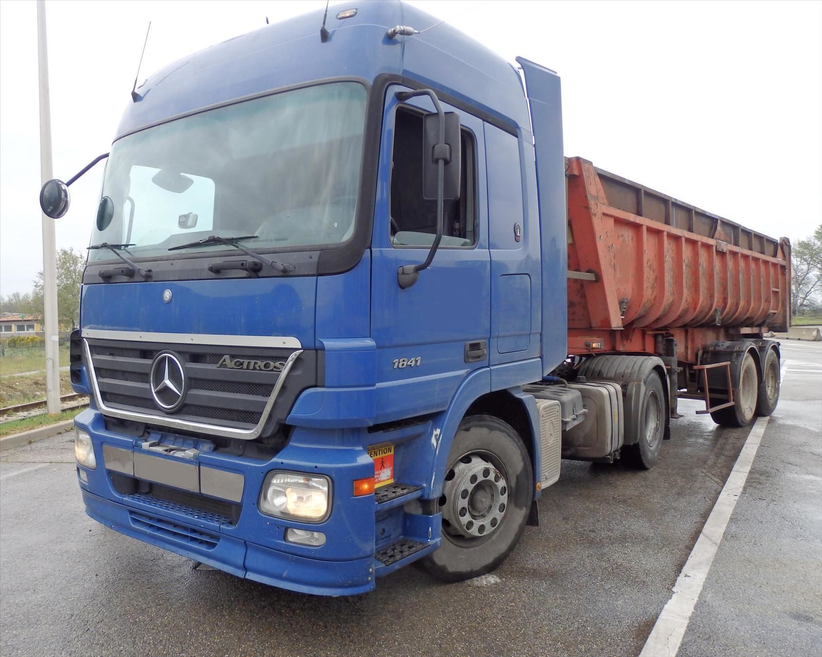 Camion tracteur mercedes #3