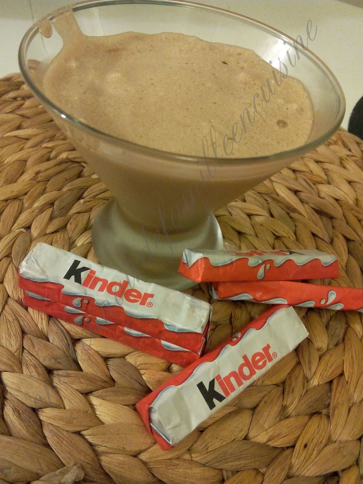 Mousse au chocolat KINDER