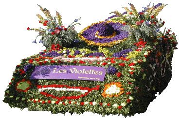 La violette, star de Tourrettes-sur-Loup 