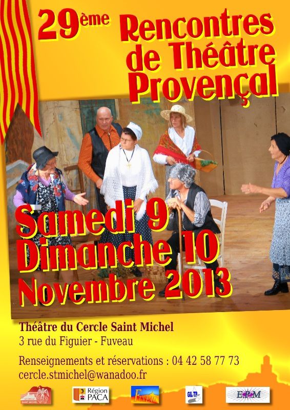 Fuveau:  Rencontres deThéatre Provençal 2013