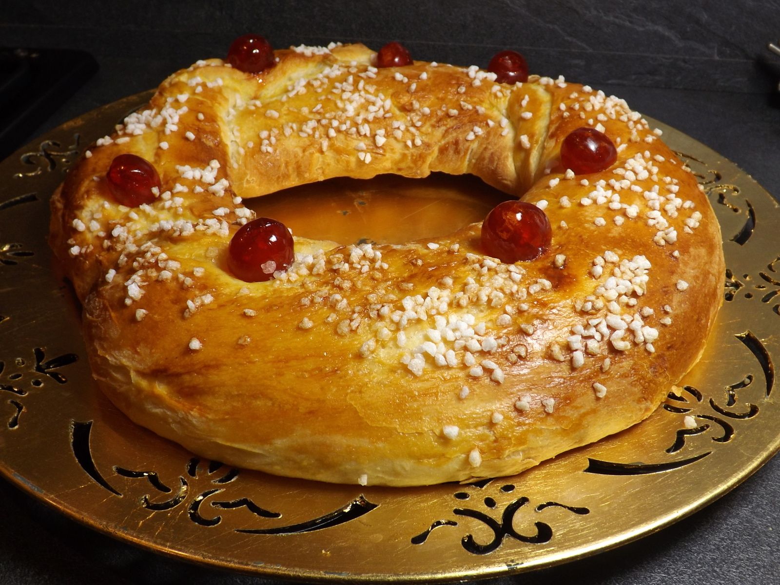 Galette briochée des rois petrie à la MAP - Au palmares de la gourmandise