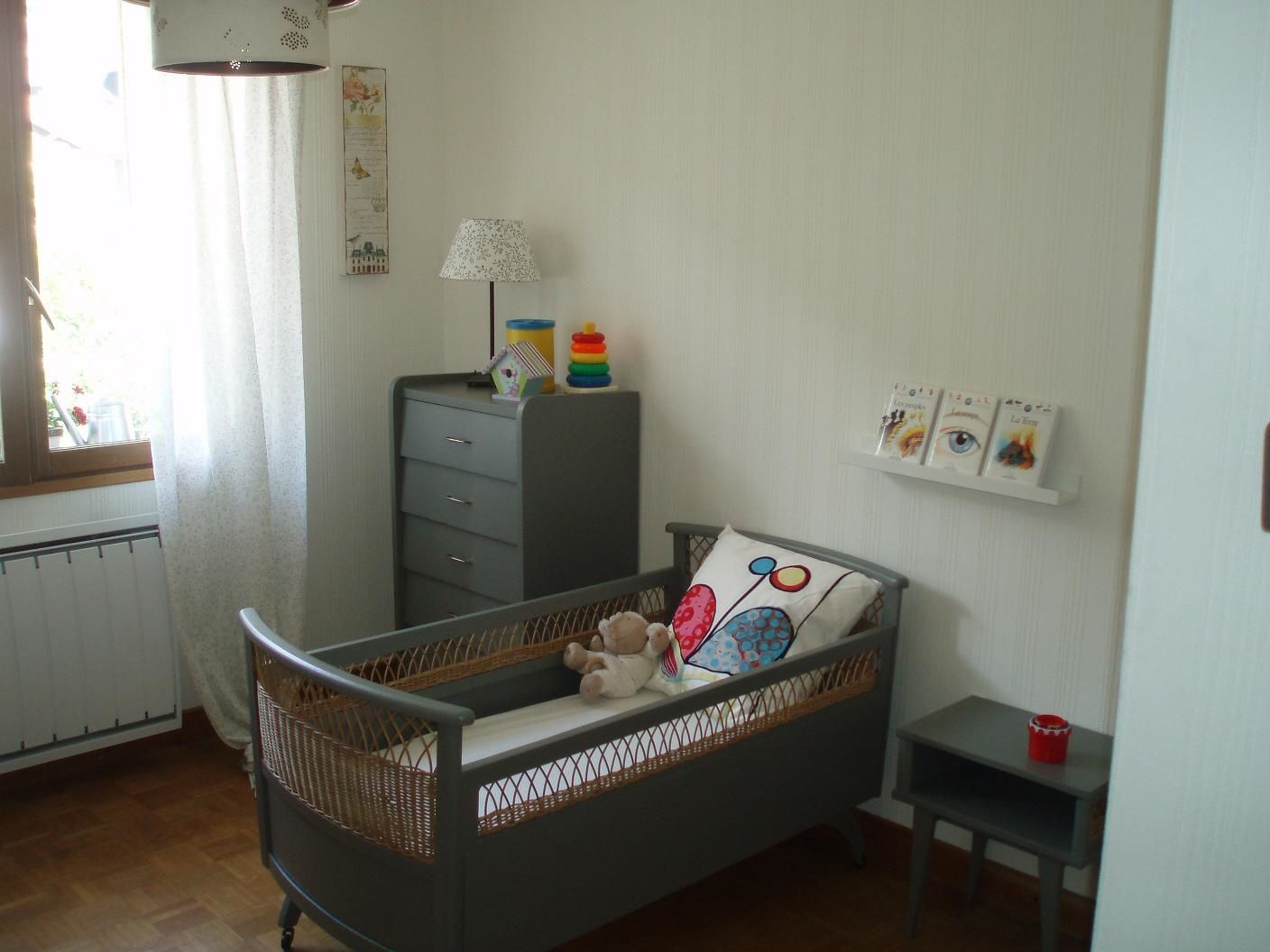 Meubles vintage pour chambre de bébé la coulée douce