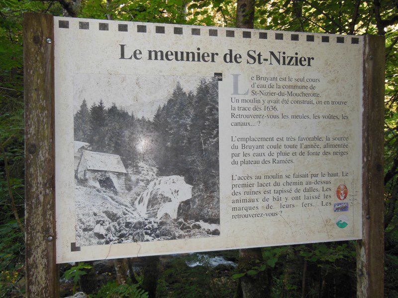 St Nizier du Moucherotte par les Gorges du Bruyant... nous deux