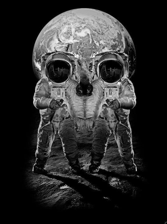Astronaut skull