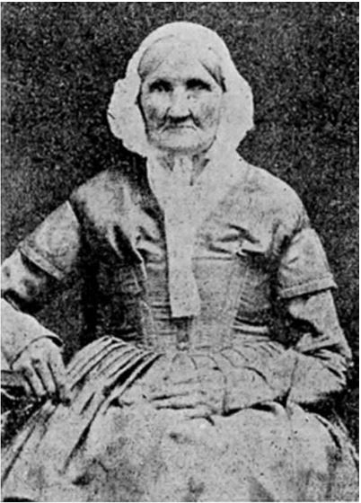 La photo du plus vieil être humain jamais photographié : Hannah Stilley, née en 1746. La photo a été prise en 1840...