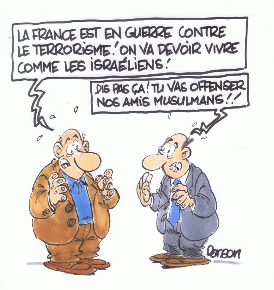 La France est en guerre contre le terrorisme.. (par Ranson)